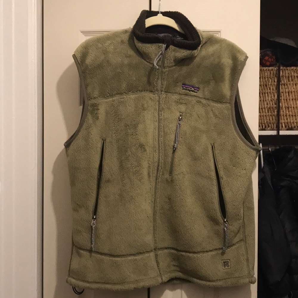Patagonia windproof fleece vest